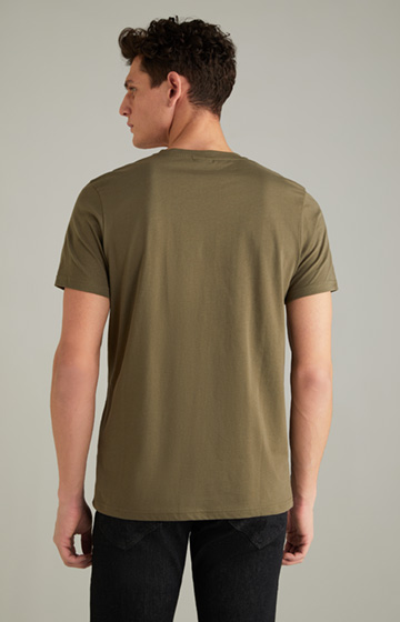 T-Shirt Alex in Medium Grün