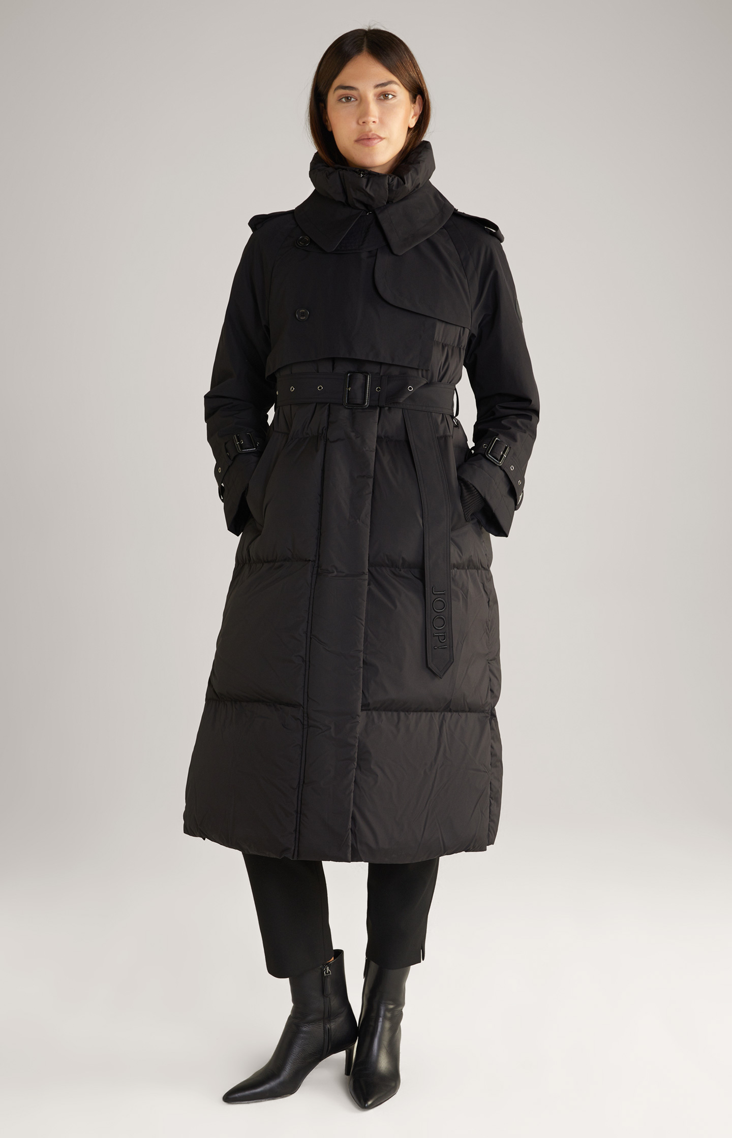Quilted Coat in Black JOOP! the in - Shop Online