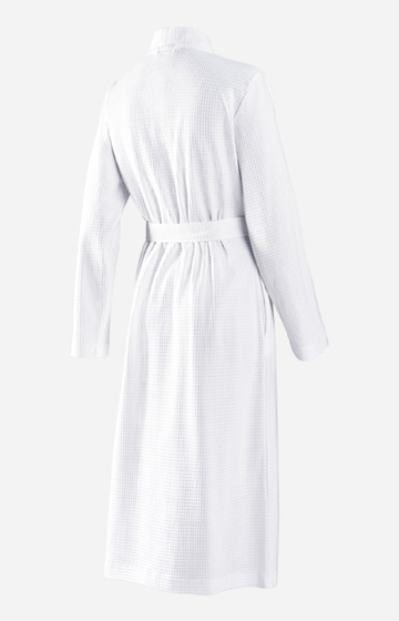 JOOP! UNI-PIQUÉ Bathrobe for Women in White