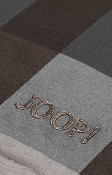 Pościel JOOP! CHECKS w kolorze szarych kamieni