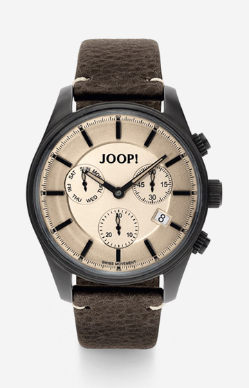 Herrenuhr in Braun/Beige