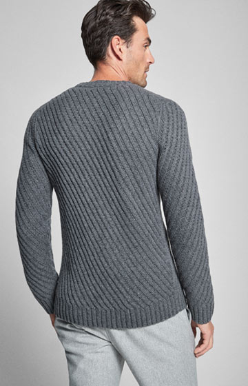 Pullover Nereos in Grau melange