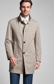 Mantel Felino in Beige