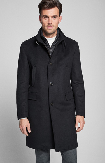 Mantel Micor in Schwarz