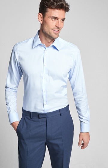 Hemd Pierce - bügelfrei - in Blau