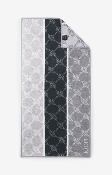 Handtuch Cornflower Stripes, Schwarz