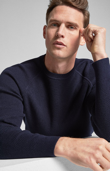 Pullover Sage in Navy