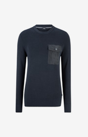 Pullover Pejo in Dunkelblau 