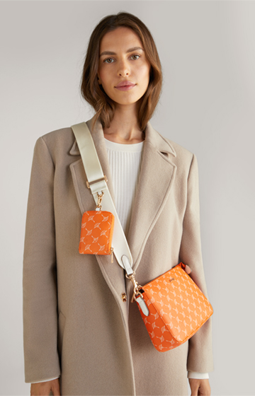 Cortina Jasmina Shoulder Bag in Orange