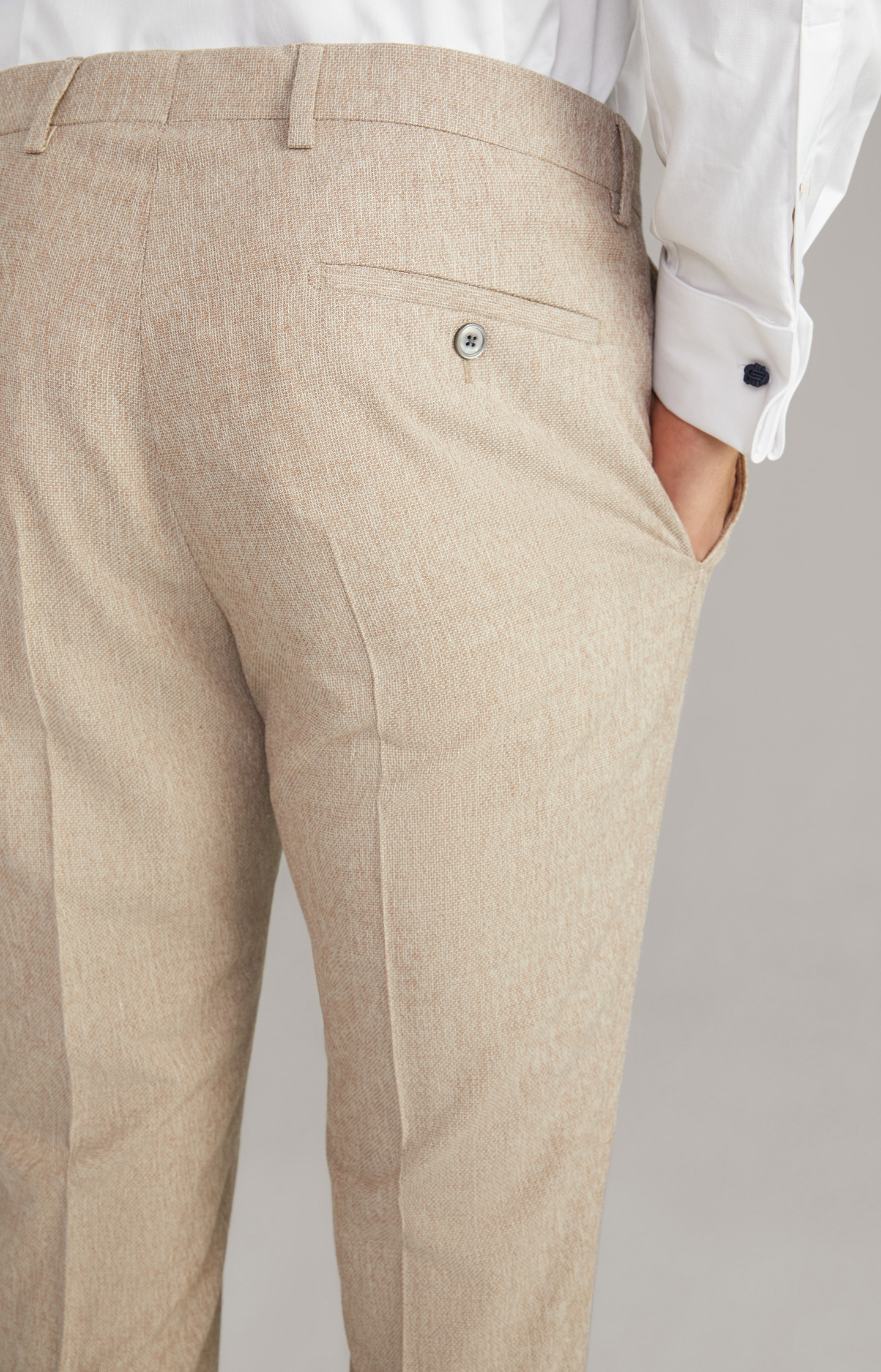 $622 Tommy Hilfiger Mens Modern-Fit Beige Suit Trousers Dress Pants Size  40w 30l | eBay