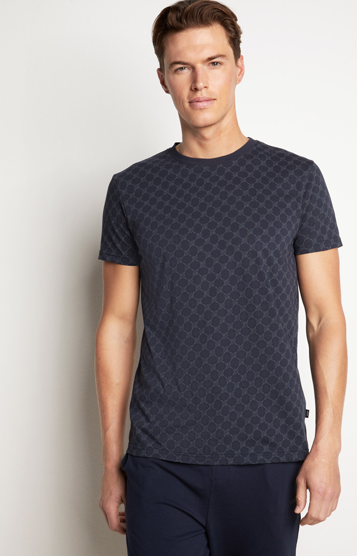 Loungewear T-Shirt in Dark Blue