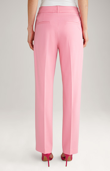 Spodnie marlenki w kolorze różowym