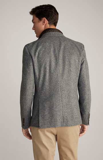 Hecton Jacket in Dark Grey Melange