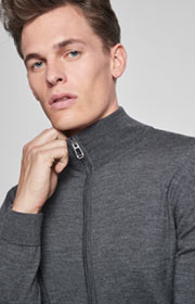 Cardigan Davis in Anthrazit