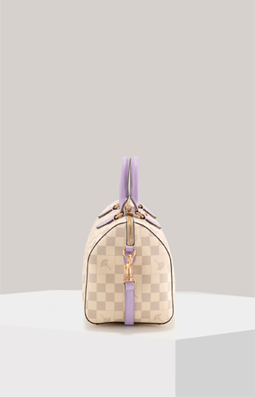 Handtasche Piazza Edition Aurora in Offwhite/Lavender