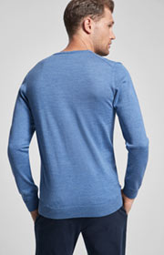 Pullover Damien in Hellblau