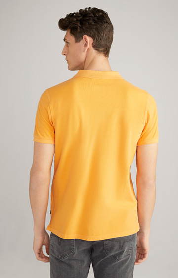 Koszulka polo Ambrosio w średnim żółtym kolorze