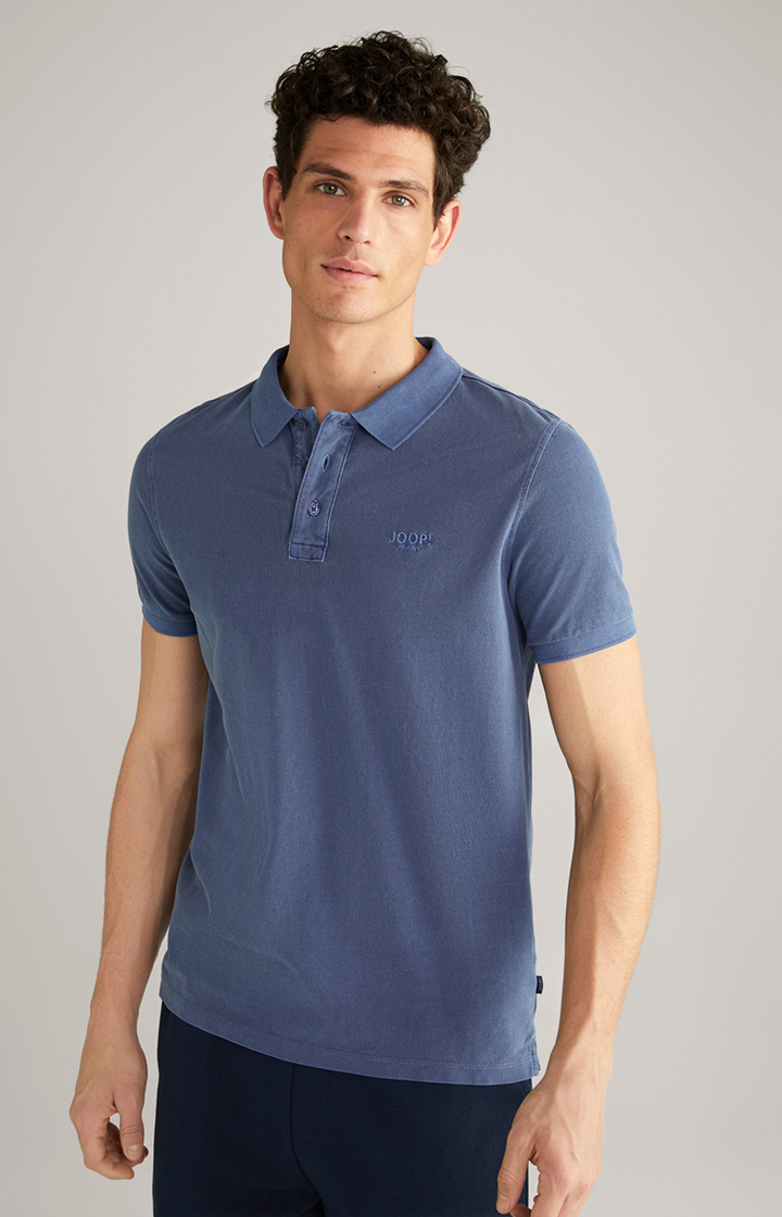 Ambrosio Cotton Polo Shirt in Aqua
