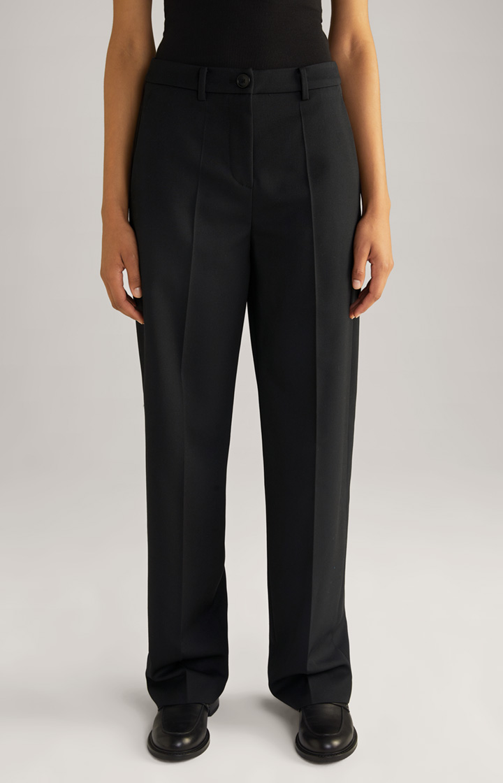 Unisex Suit Trousers in Black