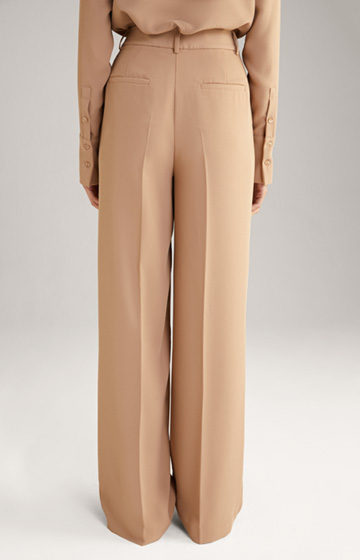 Twill Trousers in Camel