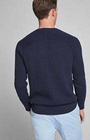 Pullover Sage in Navy 