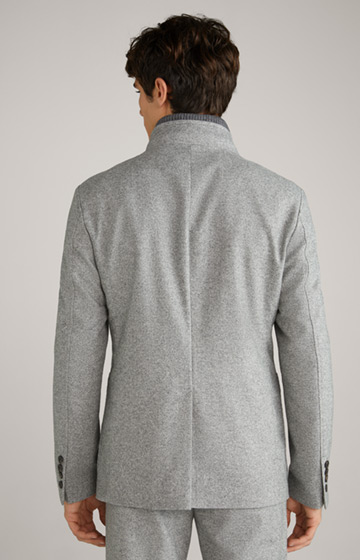 Hectar Jacket in Grey Marl