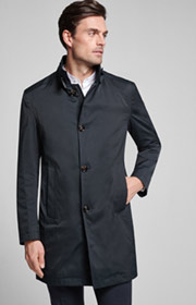 Mantel Felino in Navy