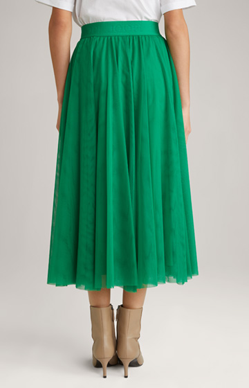 Spódnica tiulowa w kolorze zielonym